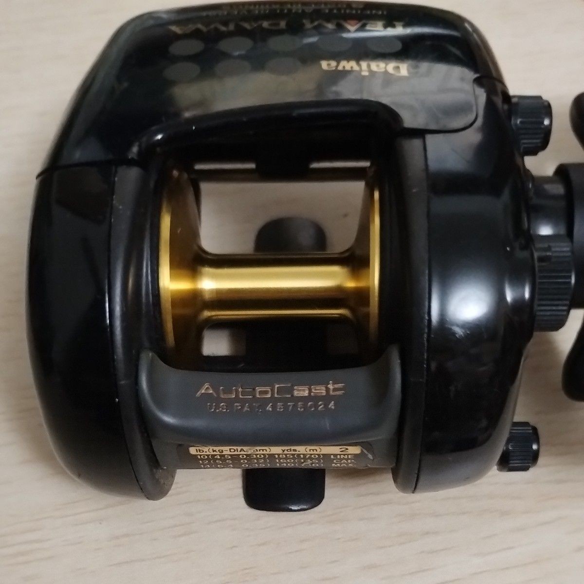 DAIWA Baitcast Reel TEAM DAIWA TD2Hi RH Right 6.3:1 All Freshwater Bass Exc+++