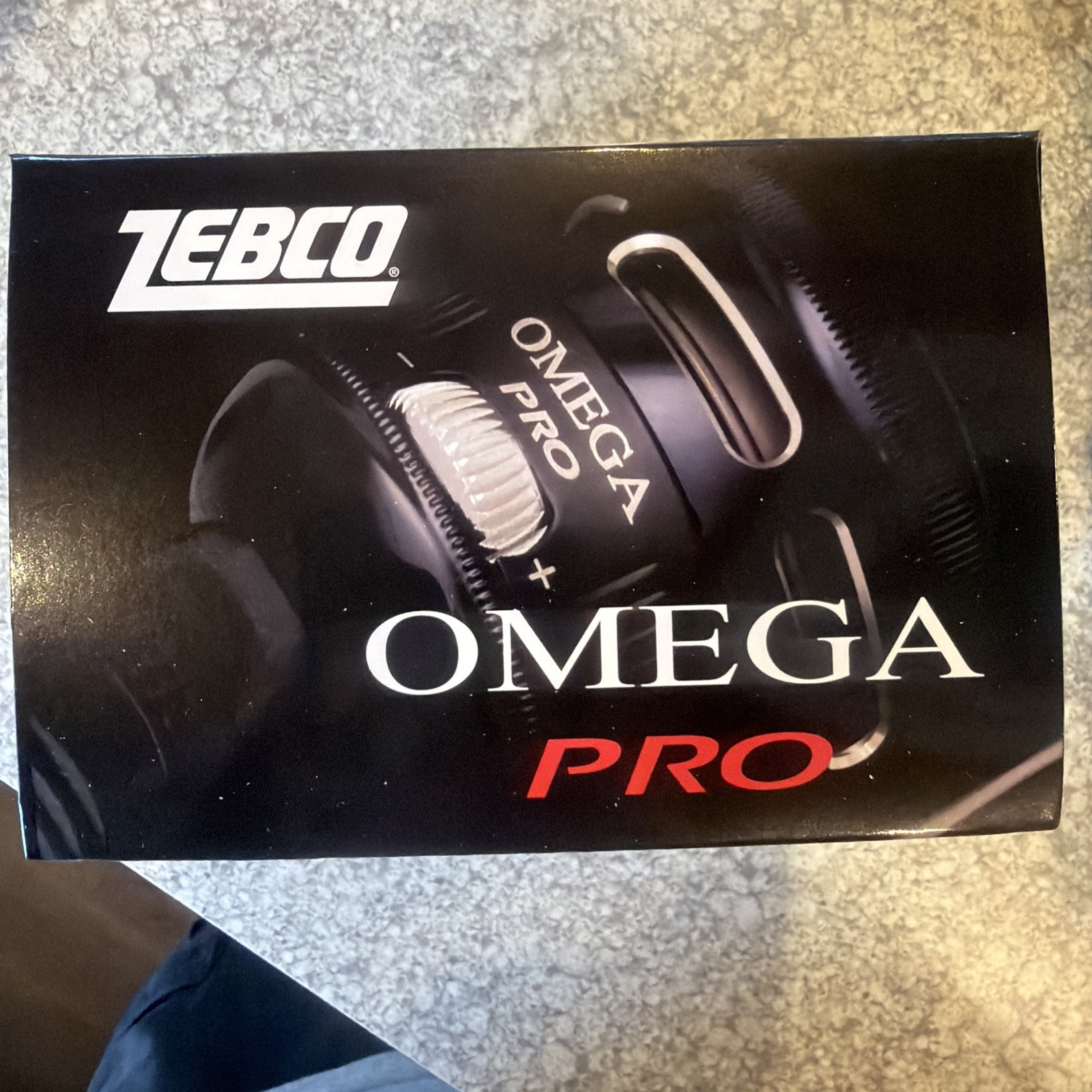 ZEBCO OMEGA PRO 3 Z03PRO 3.4:1 Preloaded With 10LB LINE 7 BEARING SPINCAST REEL