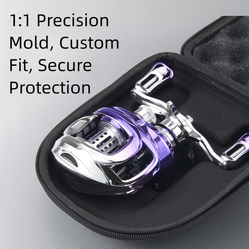 Portable Waterproof Fishing Reel Organizer Bag for Small Fishing Tackle