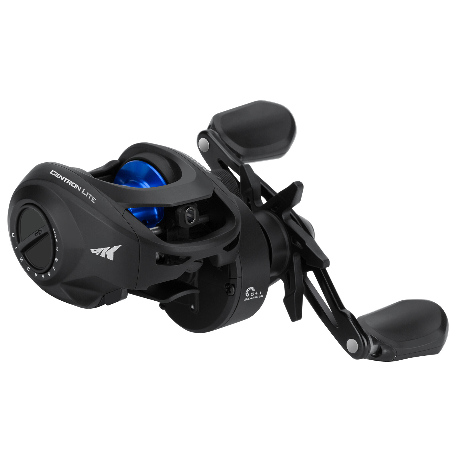 KastKing Centron Lite Baitcasting Reel 7.1:1 Left-Handed Black Fishing reel
