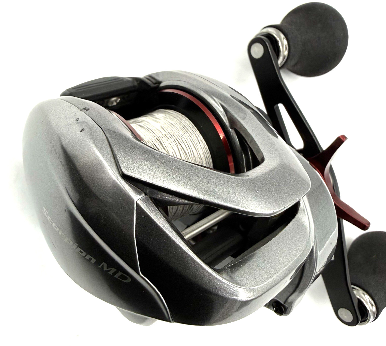 Shimano 21 Scorpion MD 301XGLH Left Baitcasting Reel with Box JAPAN „Near Mint+“