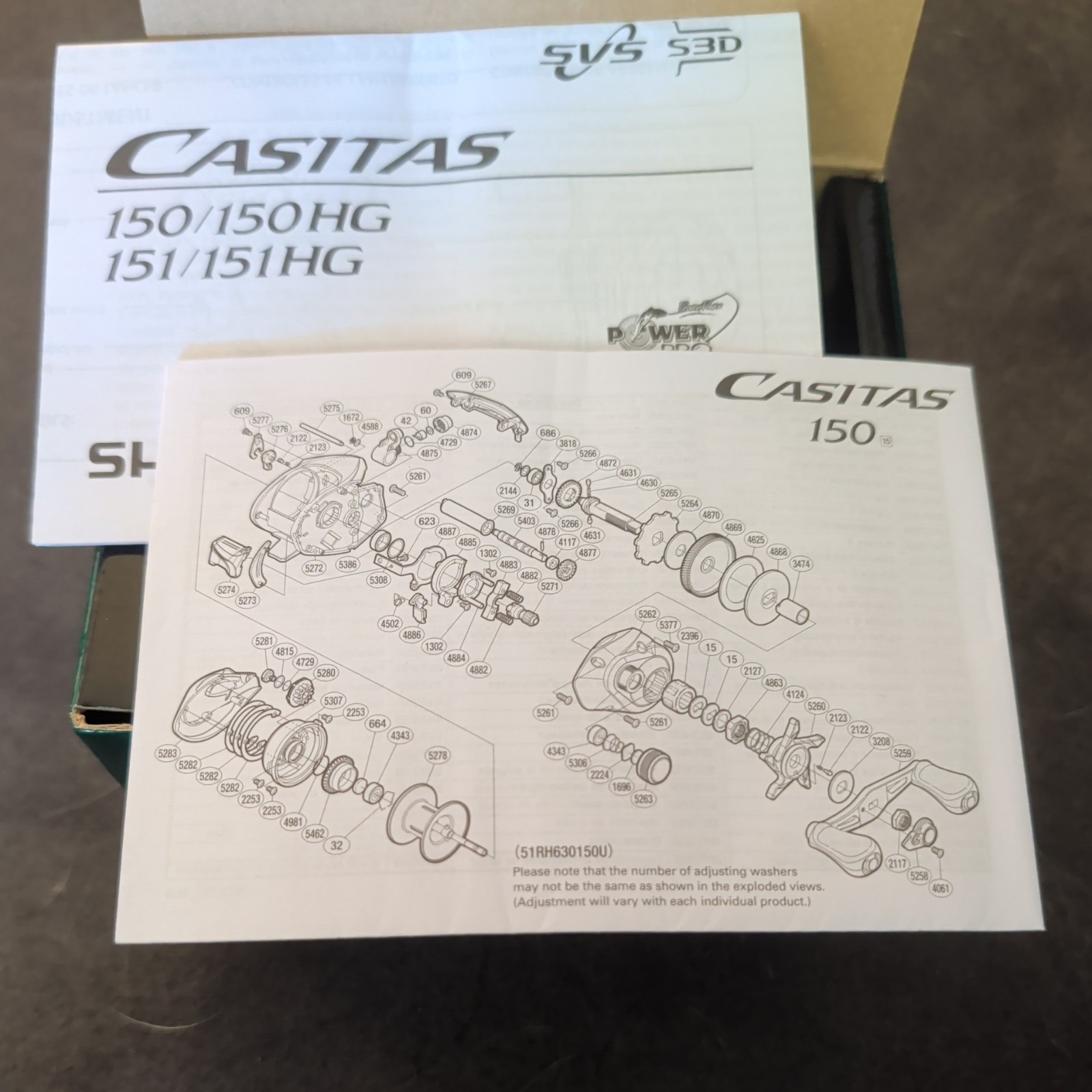SHIMANO CASITAS 150 HG Baitcasting Fishing Reel