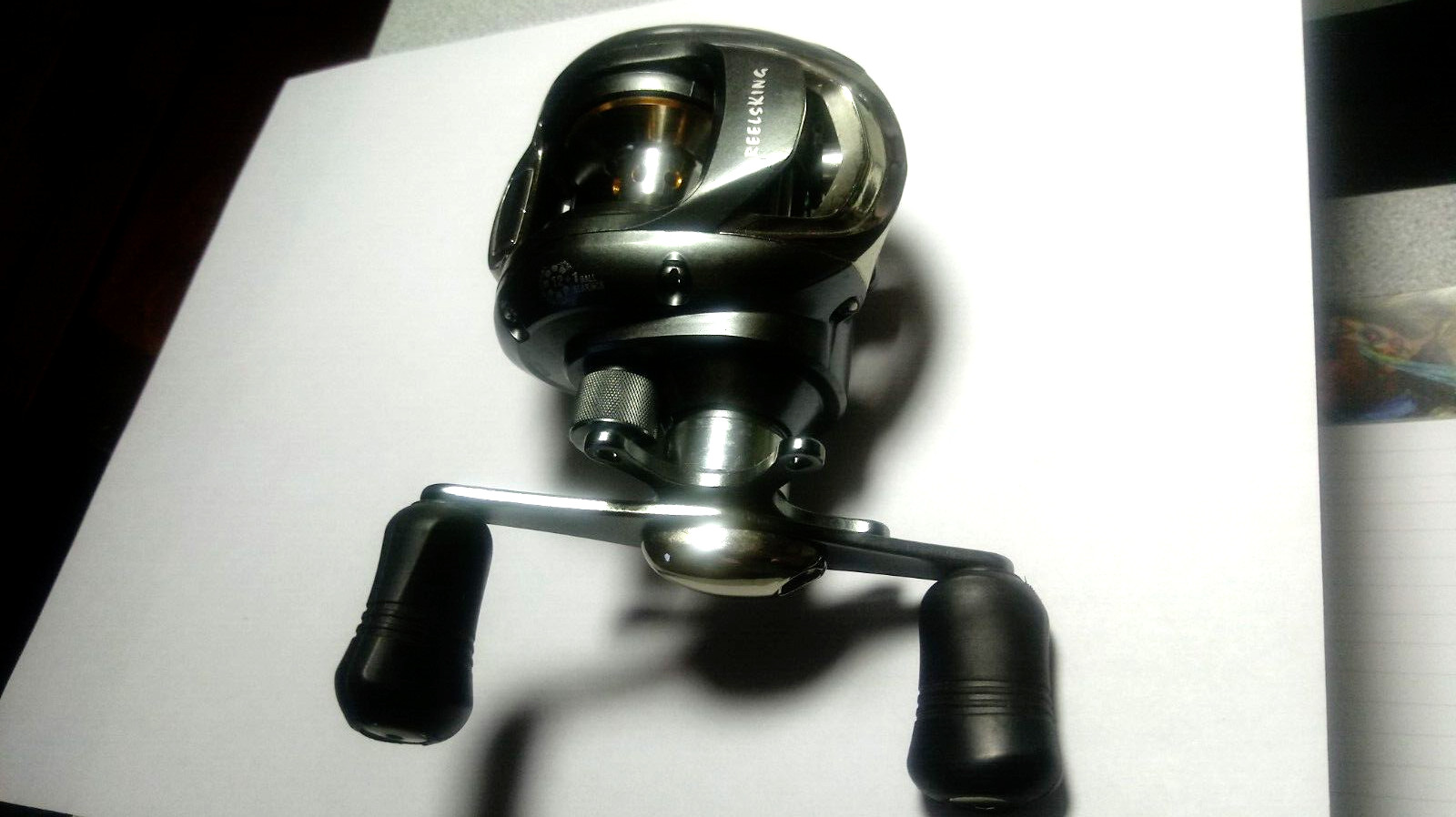 REELSKING==MINT==BAITCASTING REEL, LF200, 6.2-1 RETRIEVE, 12+1 BB, STAR DRAG