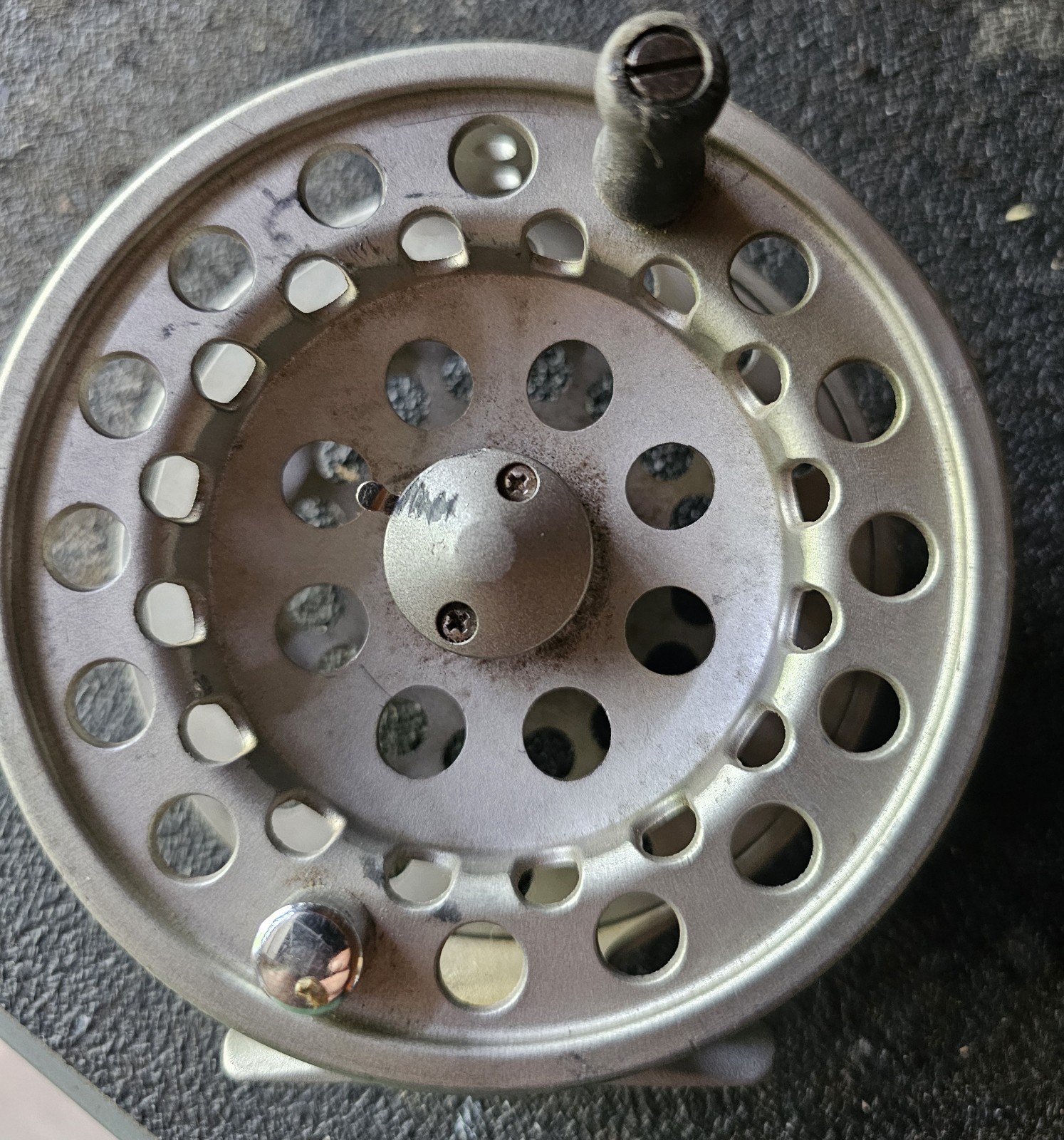 Okuma SLV89 8/9 Fly Reel Gray Lightweight