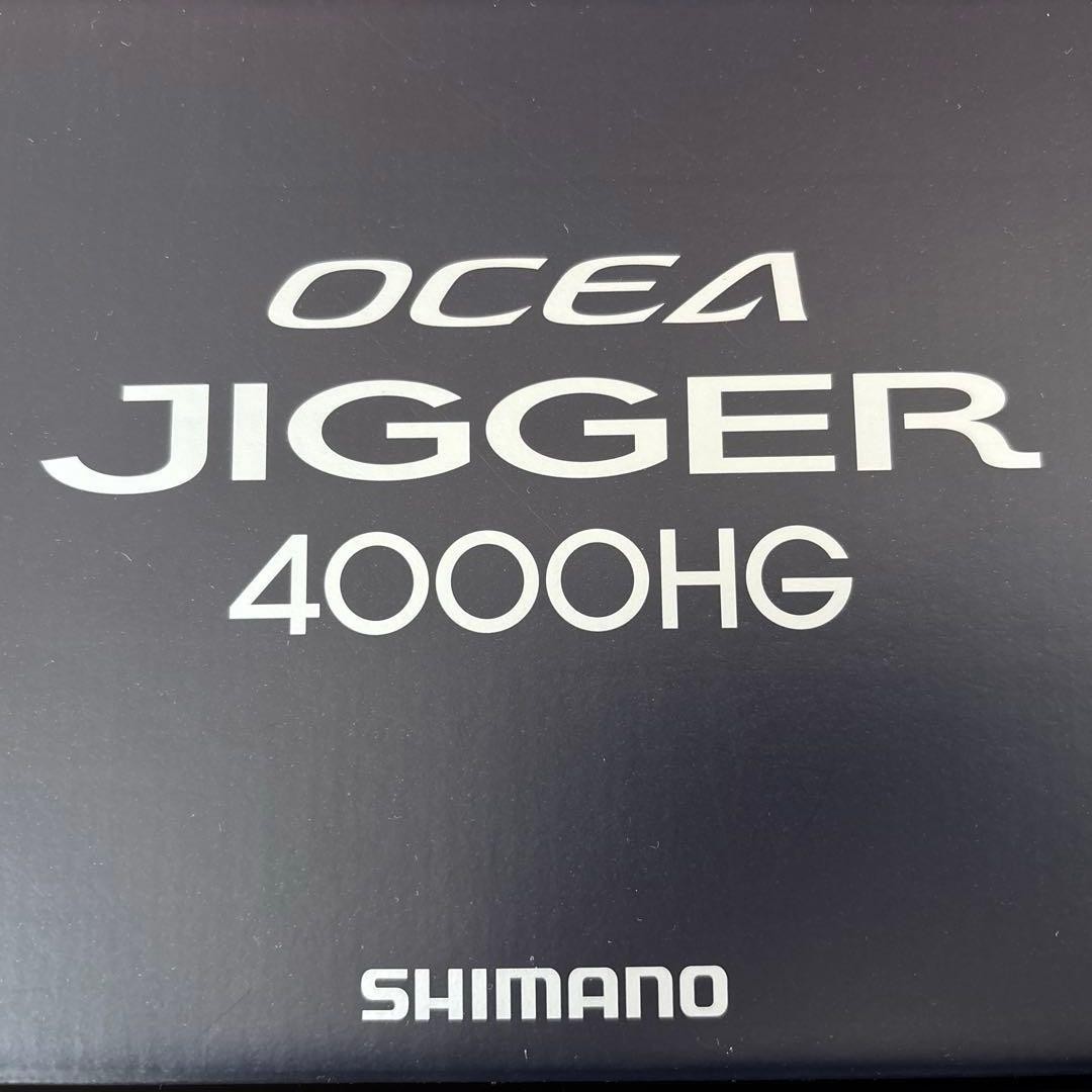 SHIMANO 20Ocea Jigger 4000HG Right Handle Fishing Reel Used JDM Japan