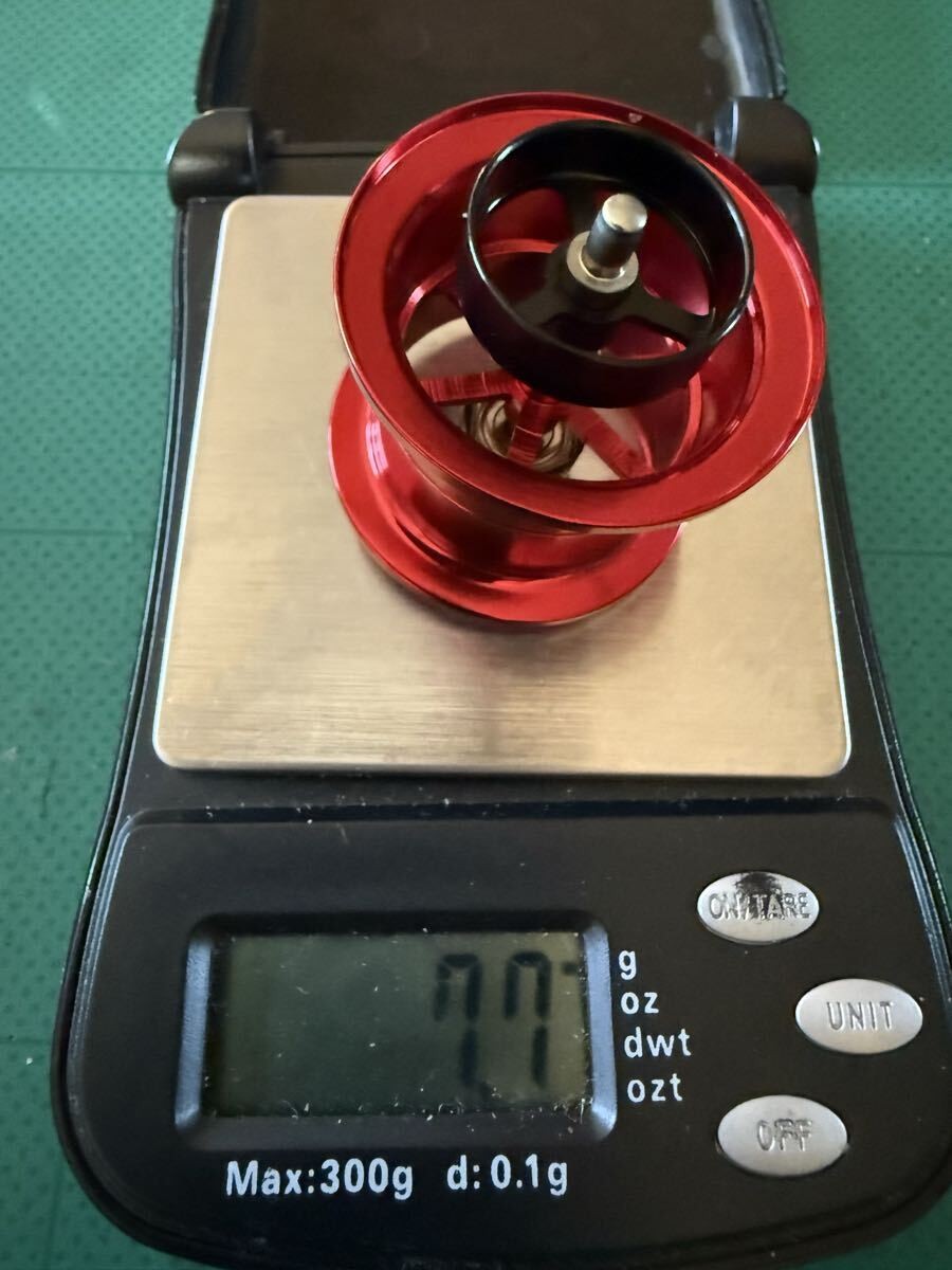Zillion Steez SV TW HCL 34mm Red Outside Spool Unused Semi-Ceramic