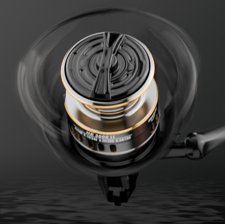 Precision CNC Metal Fishing Reel with 10KG Max Drag and Zinc Gear Plate