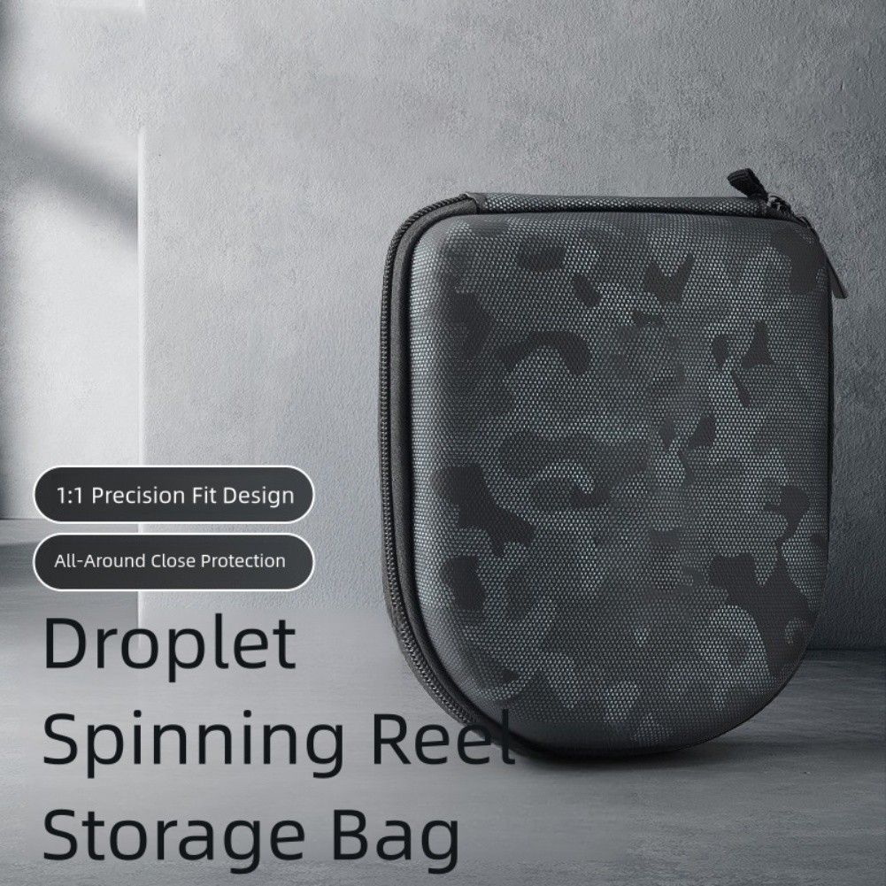 Portable Waterproof Fishing Reel Organizer Bag for Small Fishing Tackle