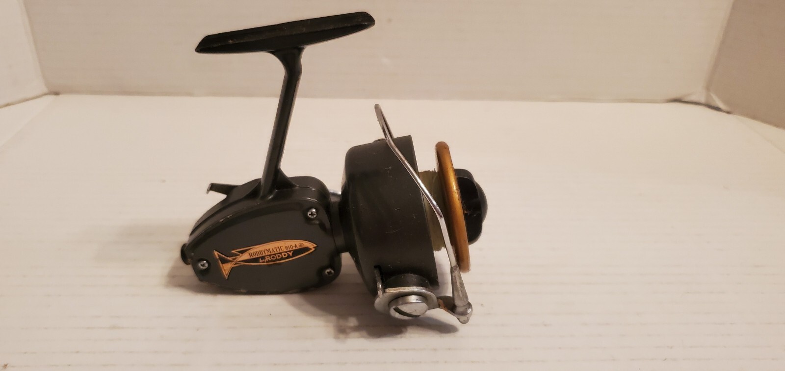 Vintage Roddymatic 810-A By Roddy Spinning Reel / Fishing Reel Looks works great