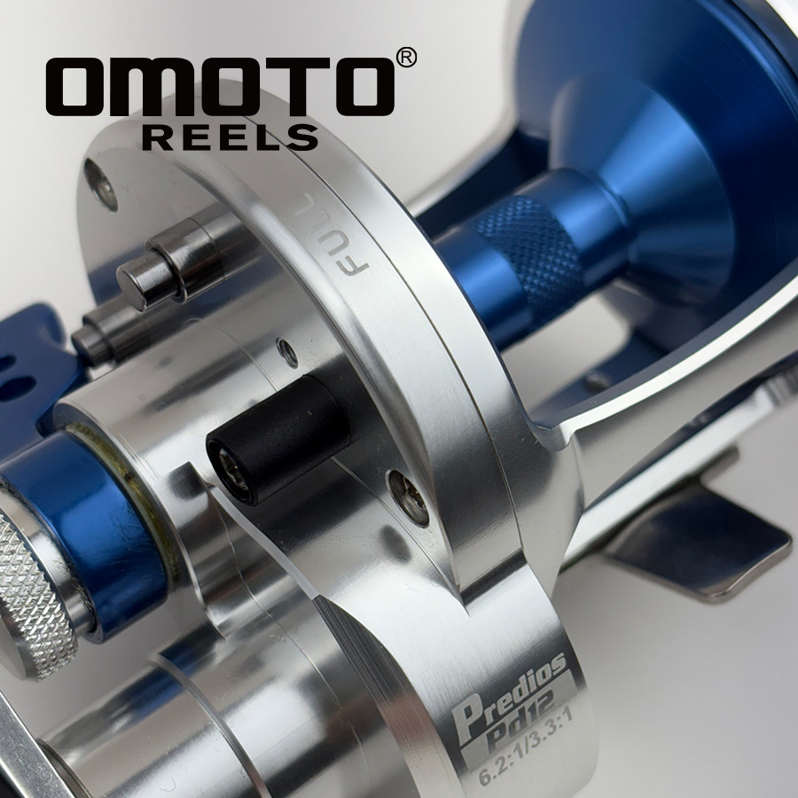OMOTO Predios PD12 Right Hand Saltwater Two Speed Lever Drag Reel From Taiwan