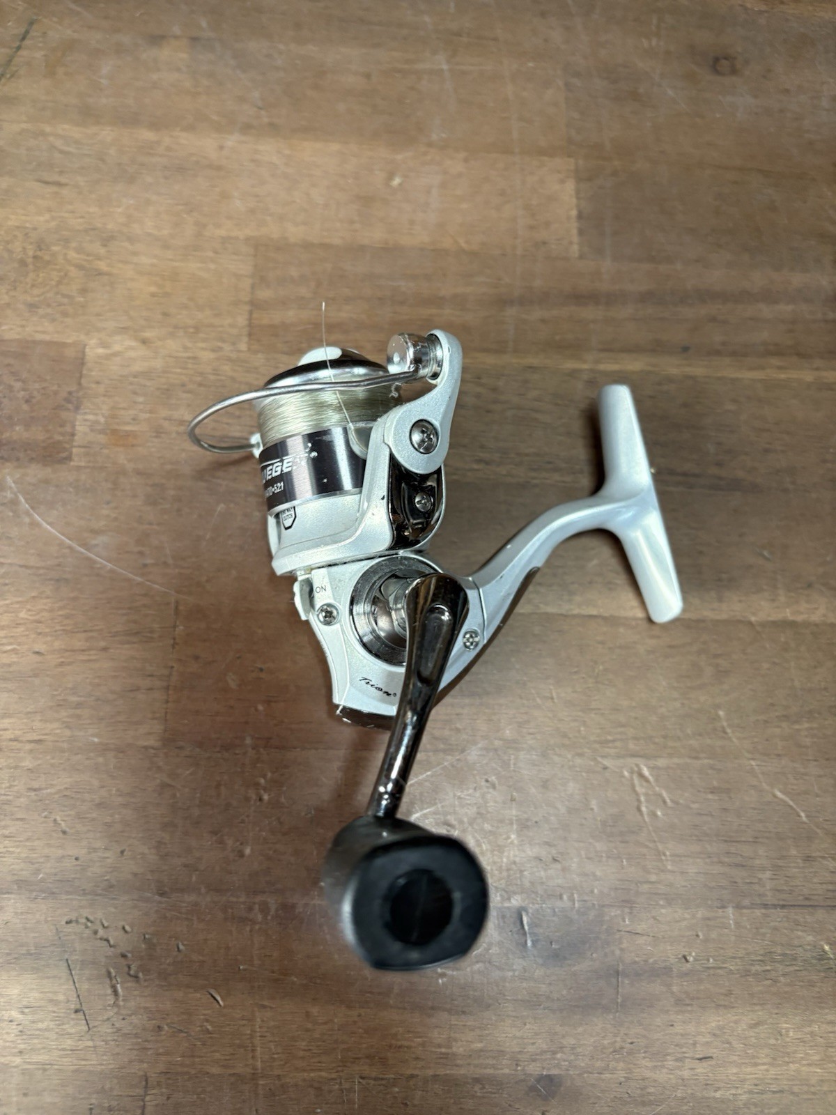 Pflueger Trion TR120 Fishing Spinning Reel 5.2:1 Silver 5 Bearing