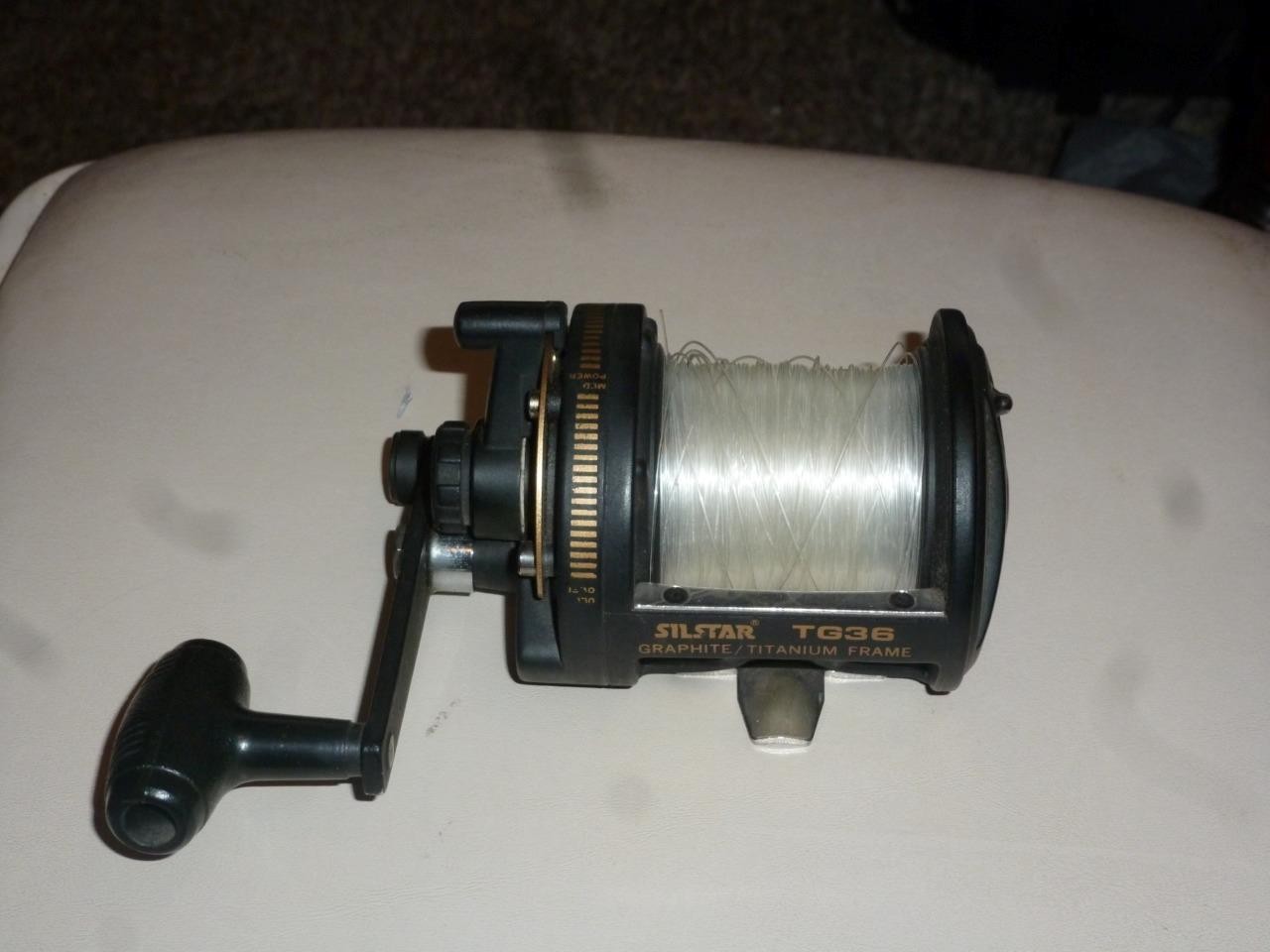 Sltstar TG36 Graphite Saltwater Trolling Fishing Reel Made In Taiwan