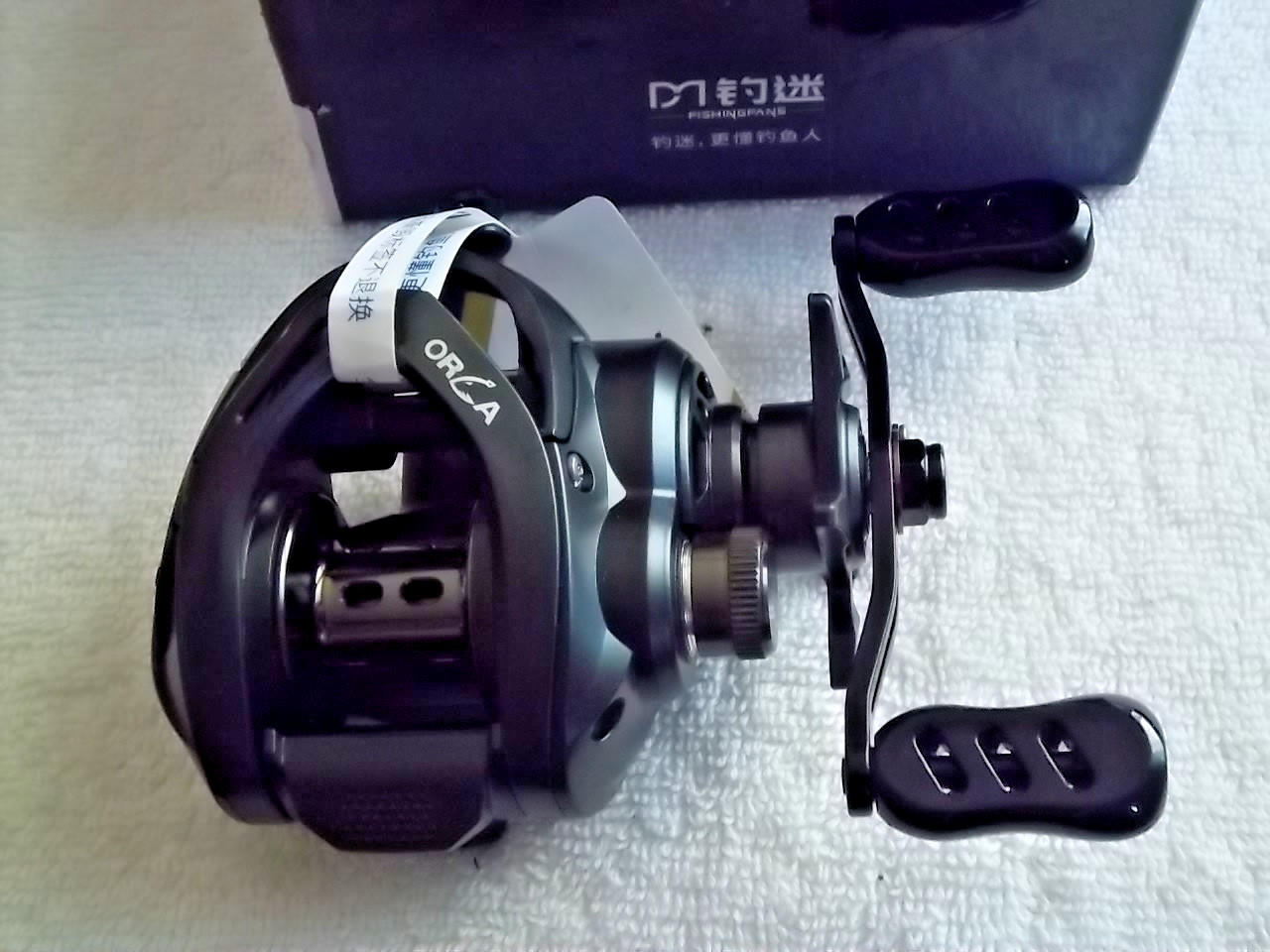 ORCA Baitcasting Reel – 7.0:1 Gear Ratio, 5+1 BB / 17.6-LB MAX DRAG /5.4 OZ’S