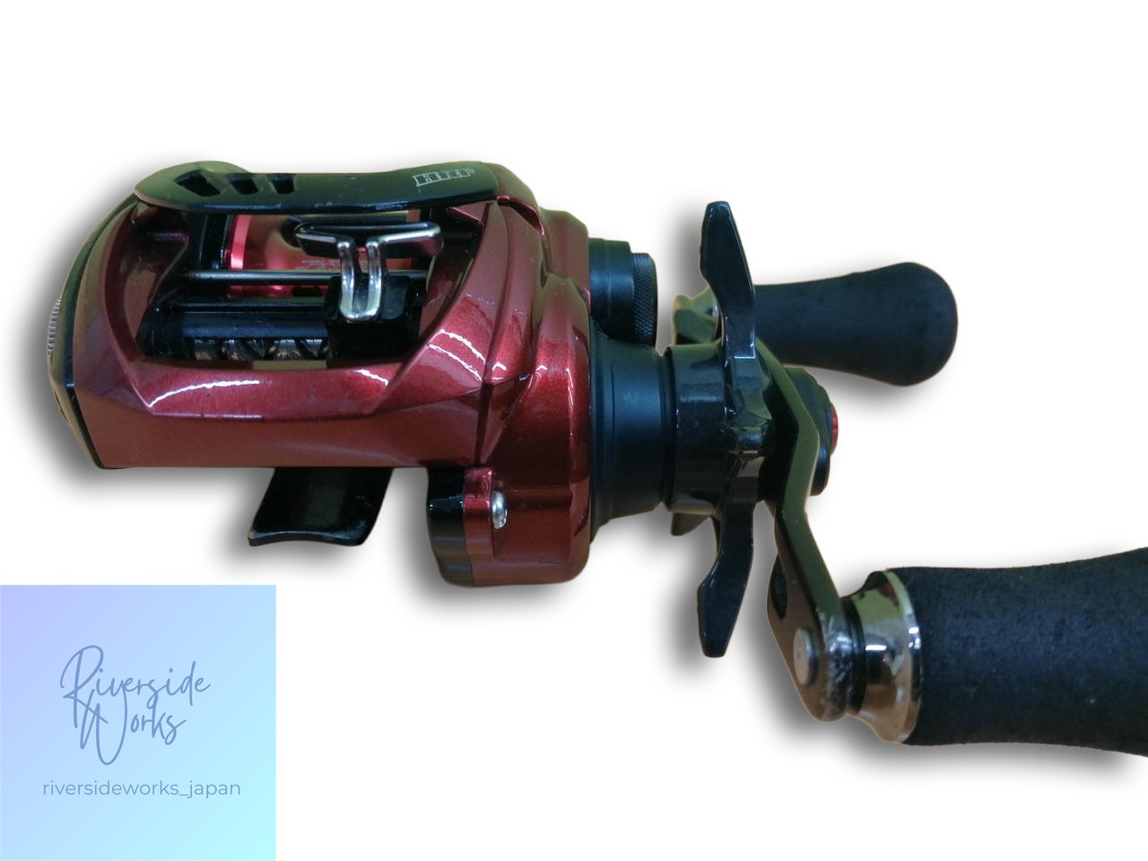 DAIWA Bait Reel HRF PE 8.1L TW Fishing Tackle Used
