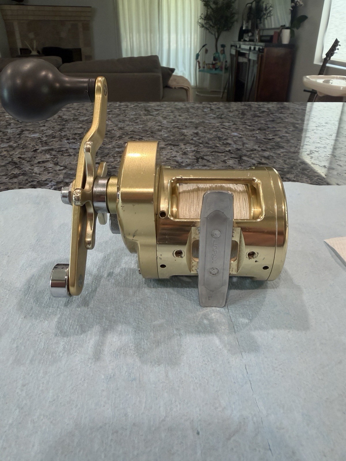 Shimano Trinidad TN14 Gold Conventional Fishing Reel Star Drag 6.2:1 Ratio