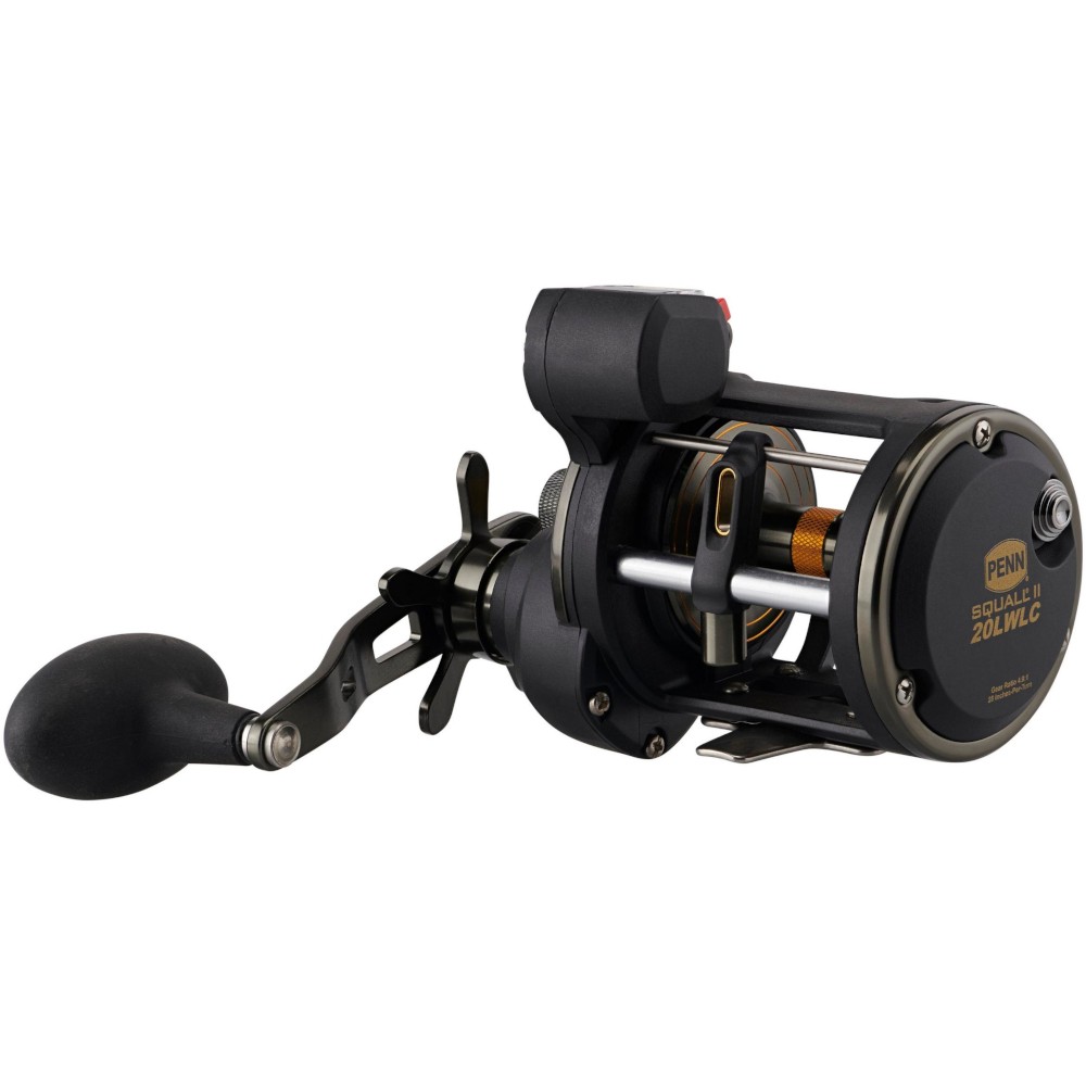 Penn Squall II 20 Level Wind Line Counter Multiplier Reel Star Drag Right Hand