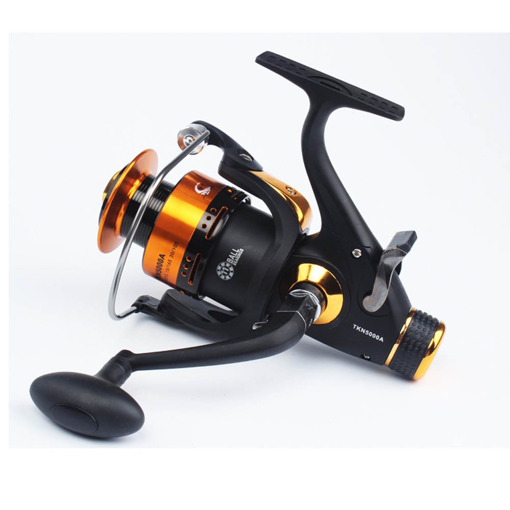 11BB Spinning Reel Fishing Gear Ratio 5.2:1 Reel Heavy Duty Bait Runner Drag