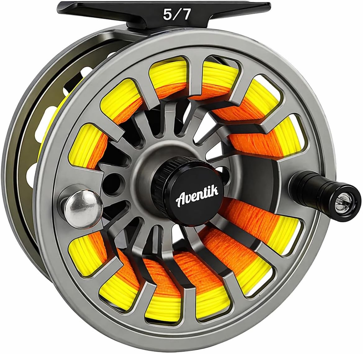 FLK Fly Fishing Reel Aluminum Trout 3/5, 5/7, 7/9Wt Large Arbor Freshwater Fly R