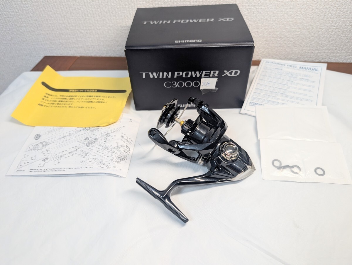 SHIMANO 25 Twin Power XD C3000XG body only body made in Japan different box