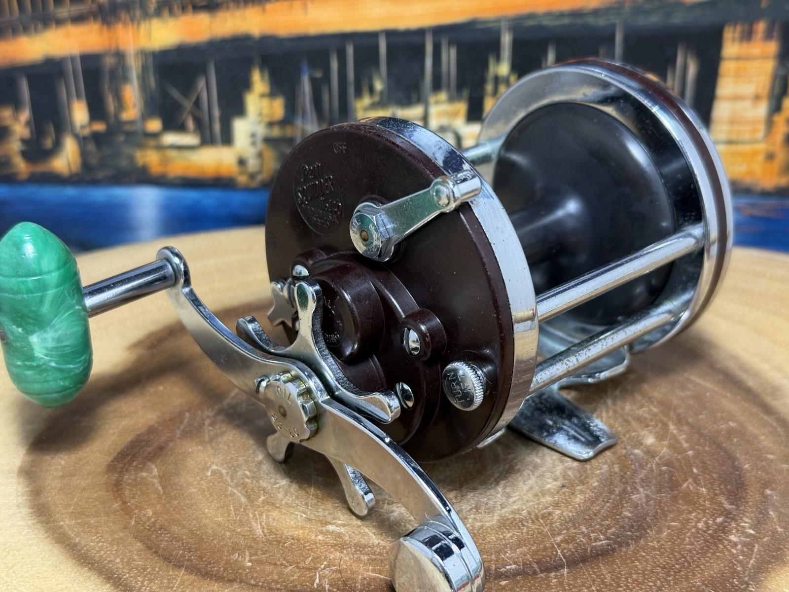 Penn Squidder 140 Conventional Saltwater Fishing Reel w/Upgraded “Newell” Spool