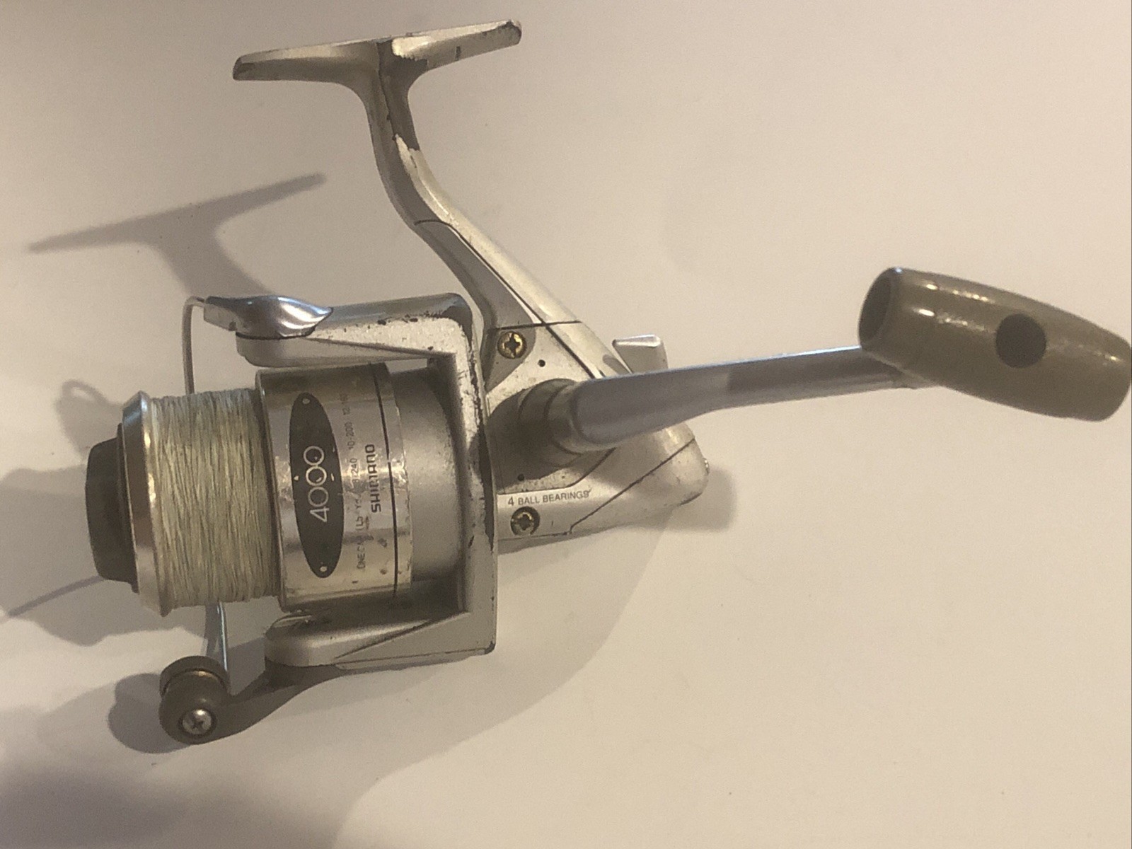 Vintage Shimano 4000 Fishing Reel Good Working Condition Made In Japan