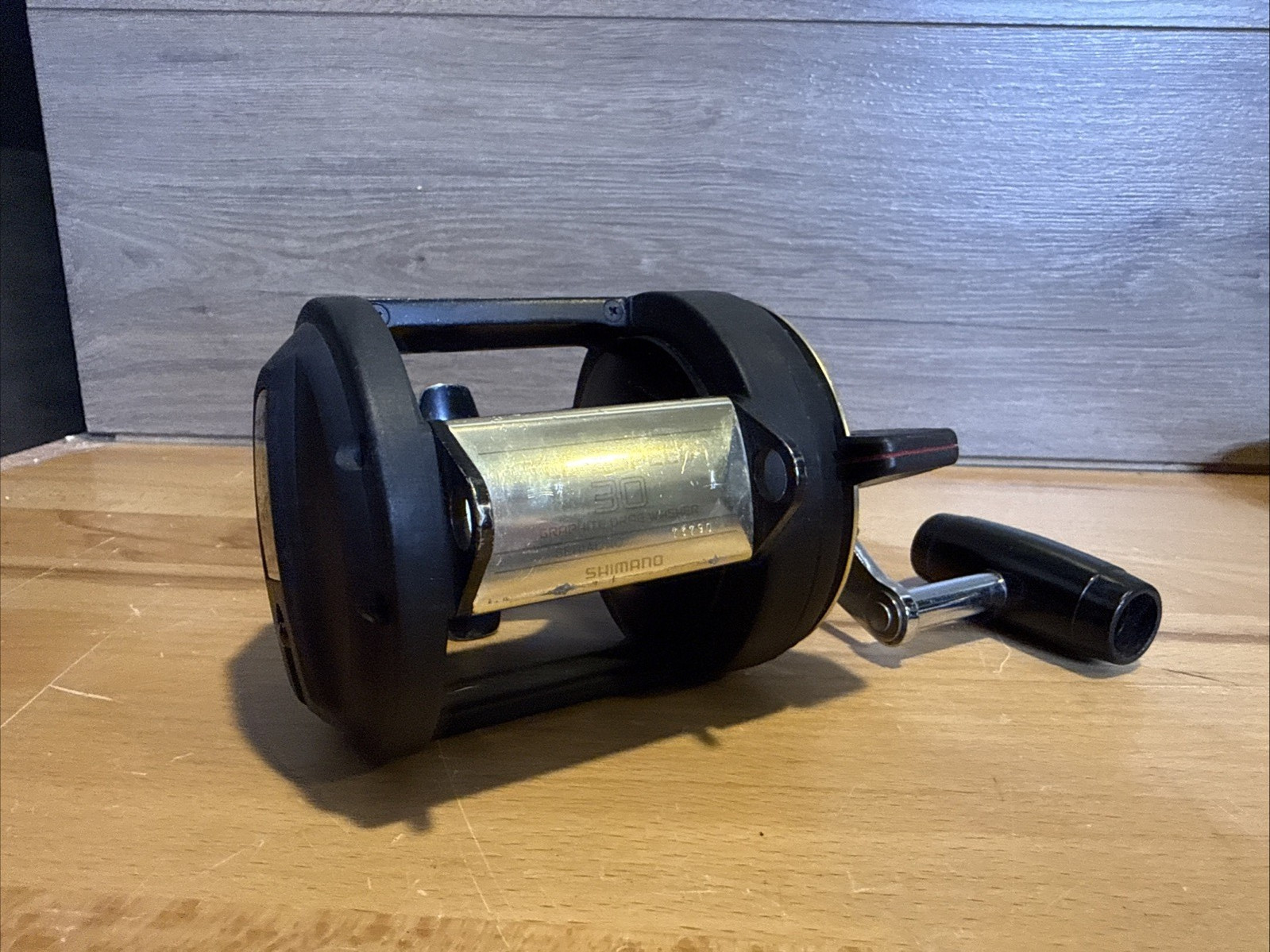 Shimano TLD 2 SPEED 30 Graphite Drag Washer Reel XT-7 Lever Drag