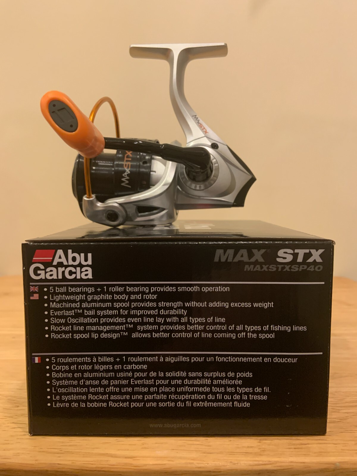 ABU GARCIA MAX STX MAXSTXSP40 SPINNING REEL
