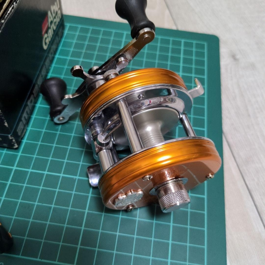 Abu Garcia Ambassadeur 4500C Bait Reel Sunset Orange 14110
