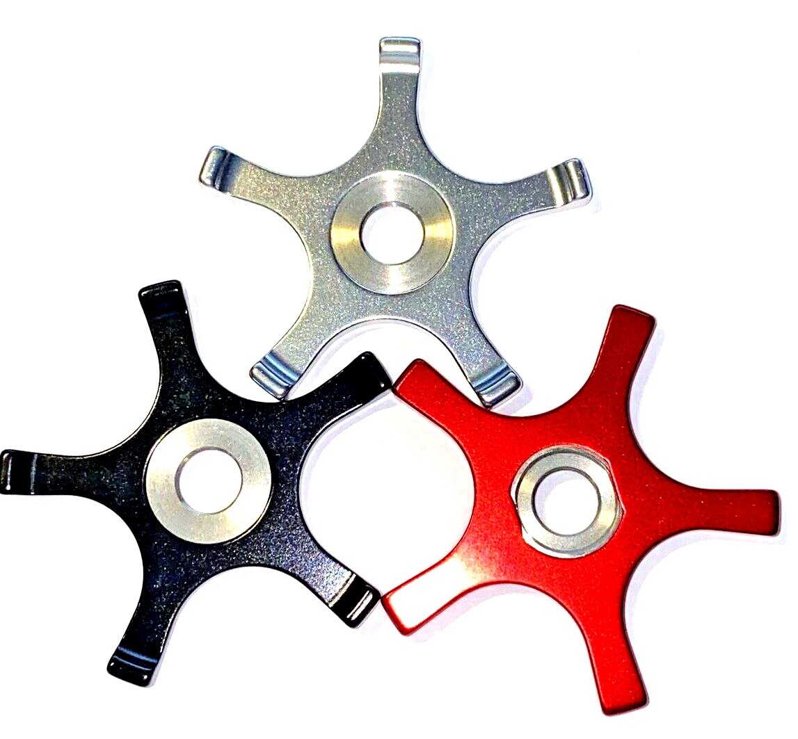 60mm OD Aluminum Drag Star Wheel for Penn Jigmaster and others