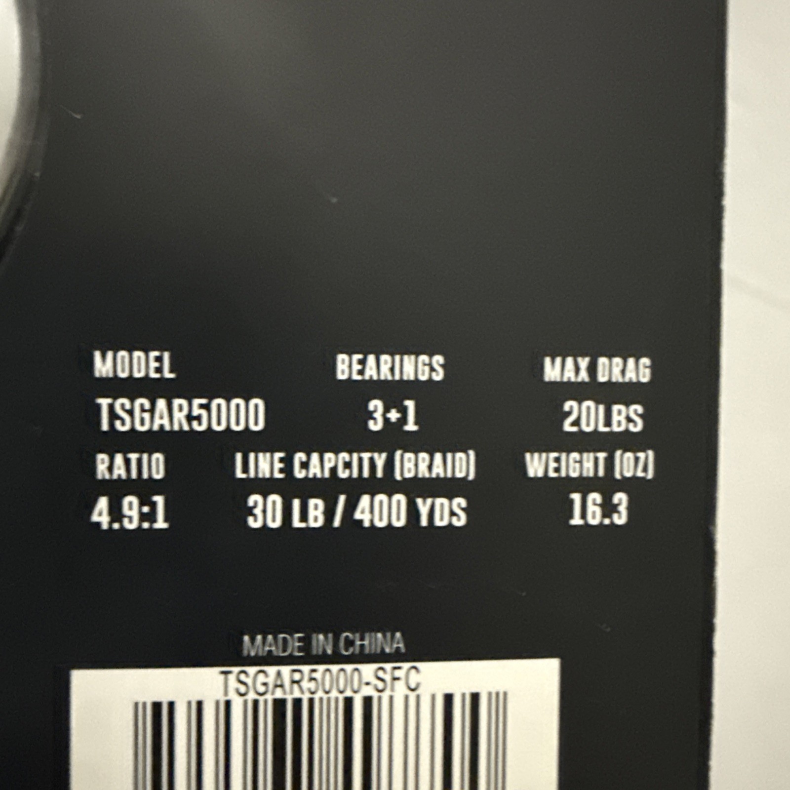 Tsunami Guard TSGAR5000 Fishing Spinning Reel (BRAND NEW)