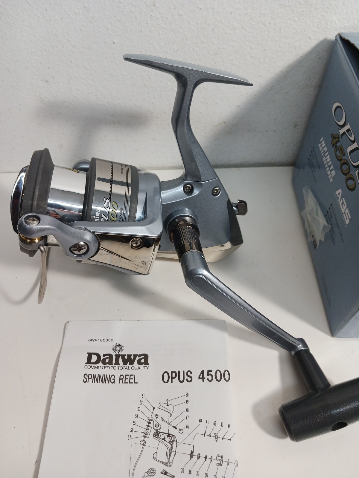 Daiwa Opus 4500 Spinning Reel Infinite Anti- Reverse ABS