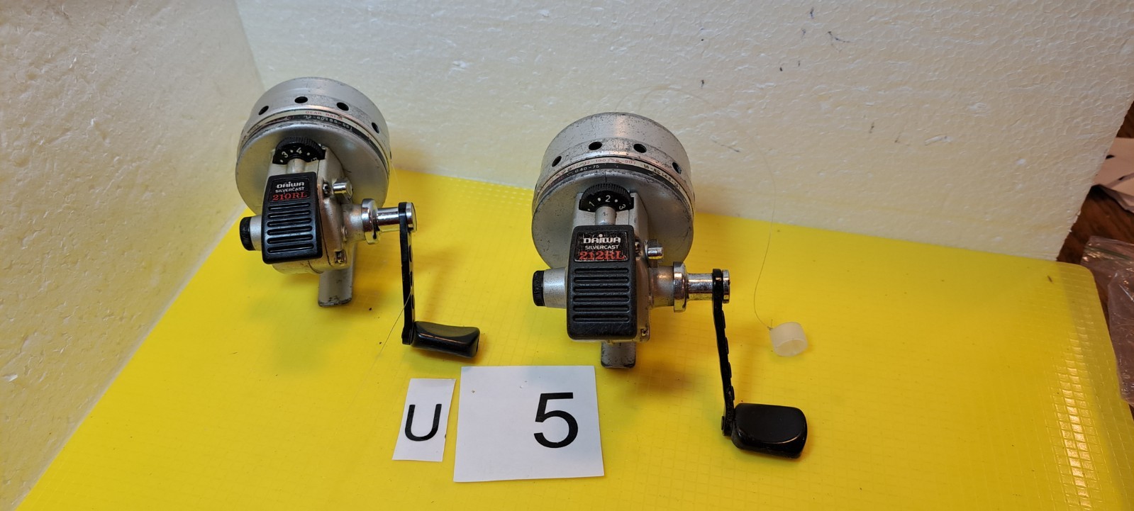 DAIWA 210RL &212RL REEL LOT WORKING CONDITION #U-5