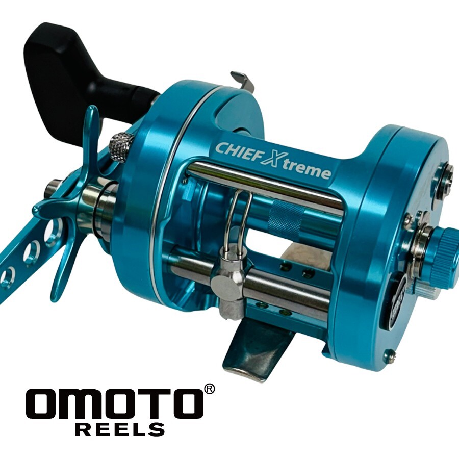 OMOTO CHIEF XTREME 630 CX Right Hand Round baitcast Reel From Taiwan