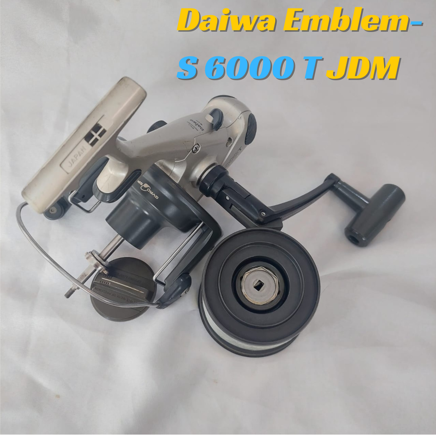 Daiwa Emblem S 6000T Spinning Reel Fishing Reel From & Made in Japan , JDM USED