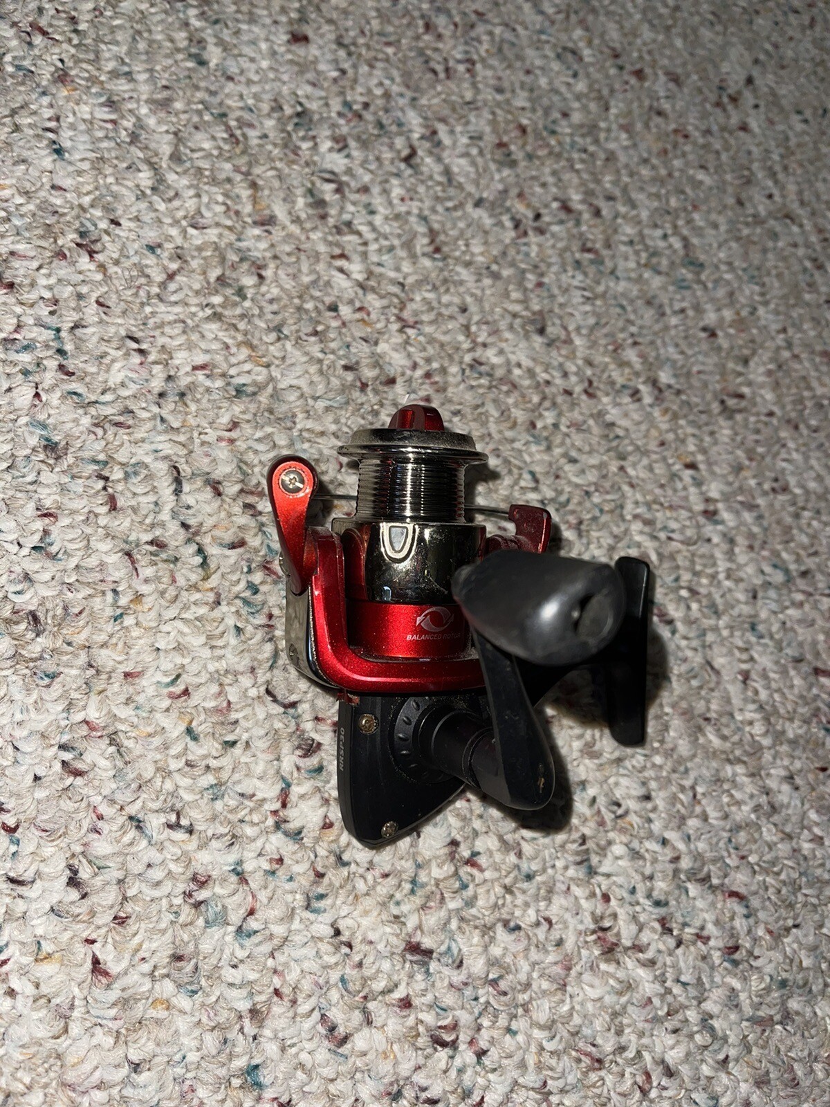 Shakespeare Reverb Fishing Spinning Reel Red Spooled, Gear Ratio 5.5:1 – #RRSP30