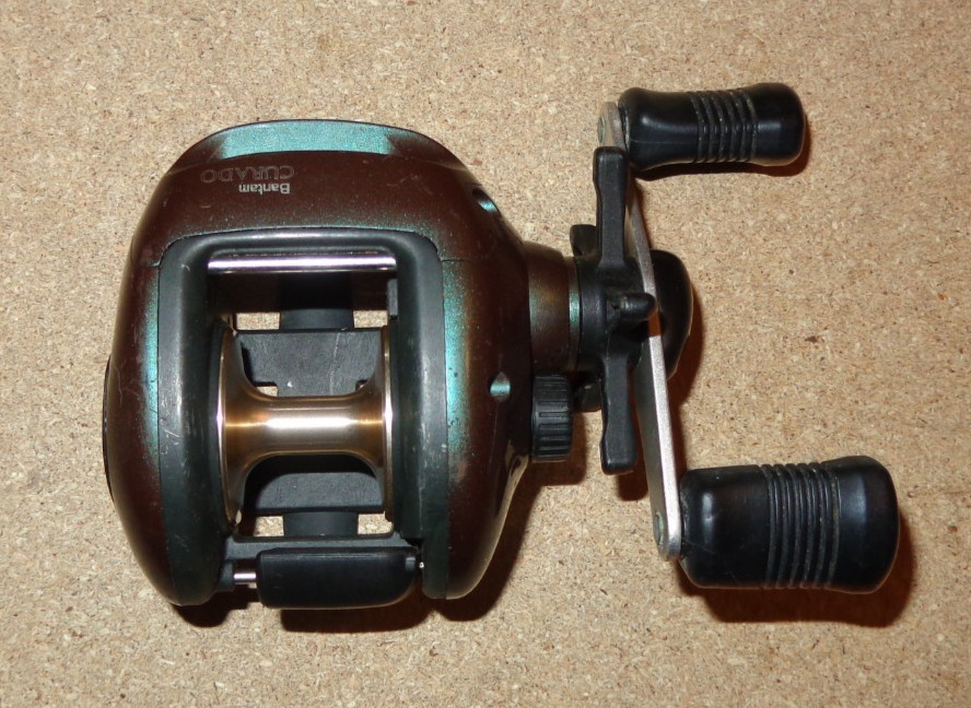 Used Shimano Bantam Curado CU-200 With Box Right-Handed Fishing Reel Japan 200