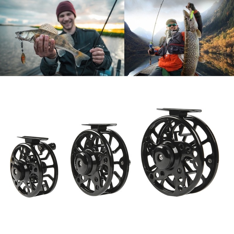 Aluminum Alloy Fly Fishing Reel, All Metal Fishing Reel, Light Weight Fly Reel