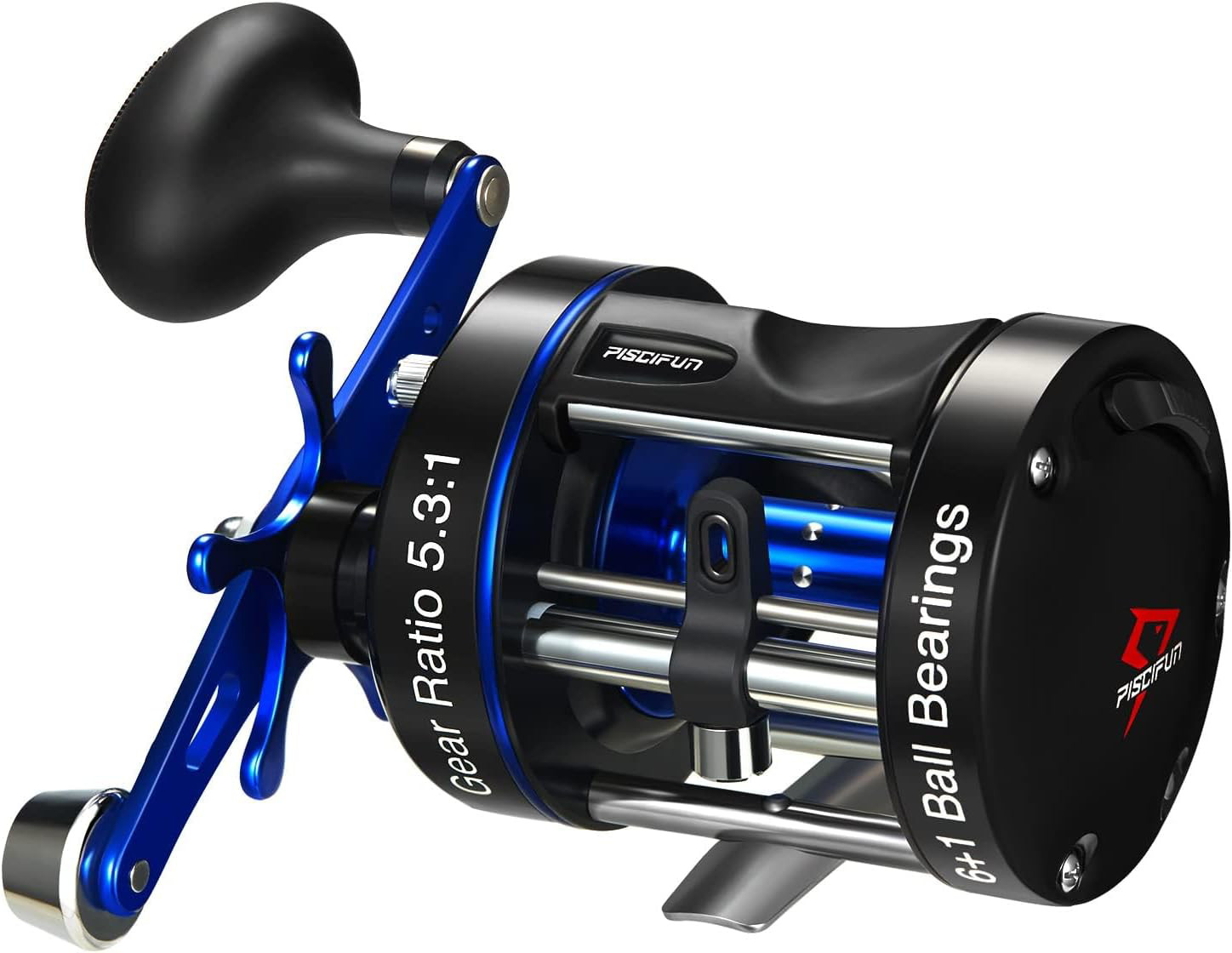 Chaos XS Baitcasting Fishing Reel Reinforced Metal Body round Baitcaster Reel