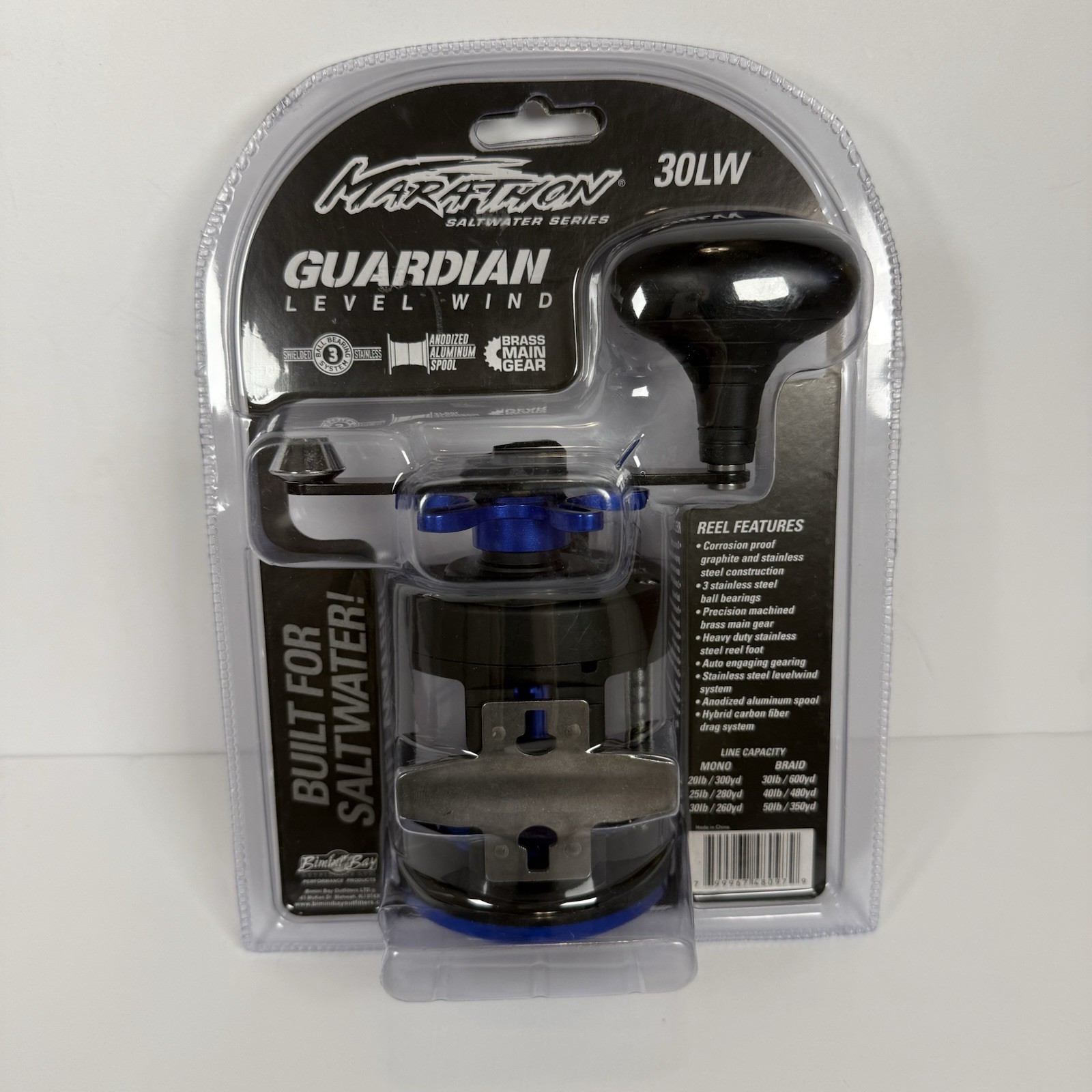 Marathon Guardian Level Wind 30LW Saltwater Fishing Reel Built for Saltwater