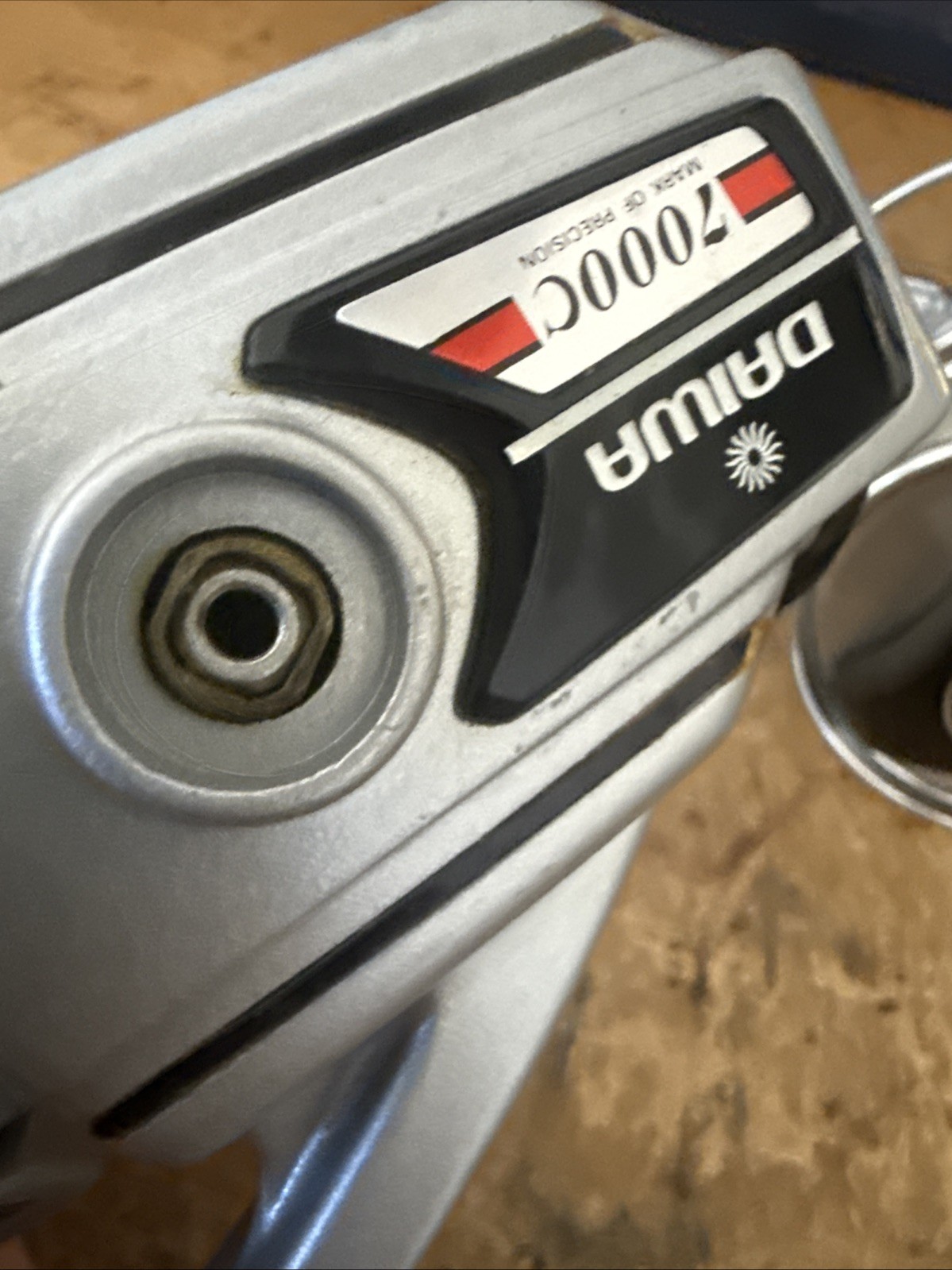 2 Lot Daiwa Silver Series 7000C Heavy Saltwater Spinning Fishing Reels
