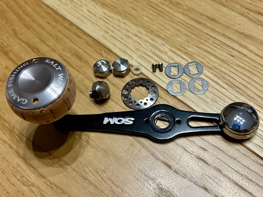 Studio Ocean Mark AG37AA Cork Handle Limited Model Black Aluminum 65mm