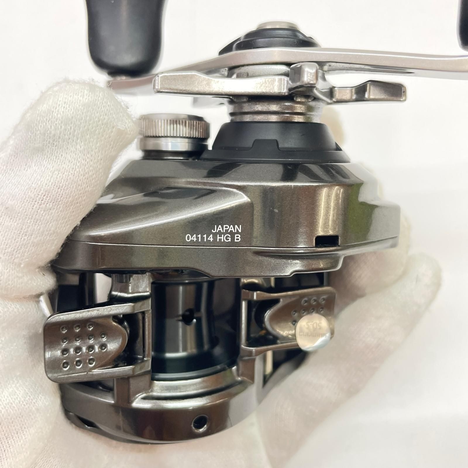 SHIMANO 20 Metanium HG Right Gear 7.1 Baitcast Reel Japan USED w/BOX