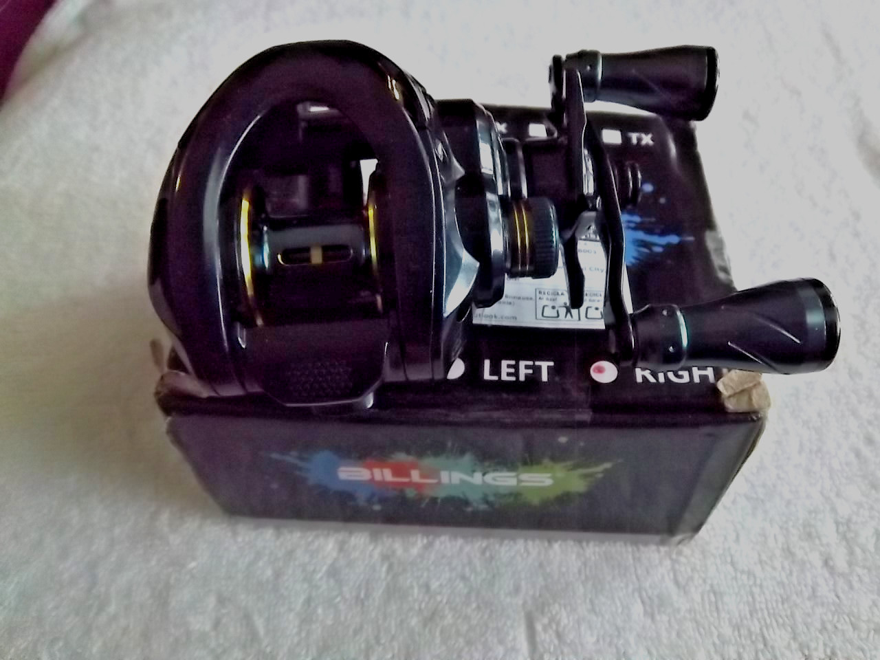 BILLINGS Baitcasting Reel DX Speed Ratio 7.2:1 / 6.0 OZ / 6-KG NICE SMOOTH CAST
