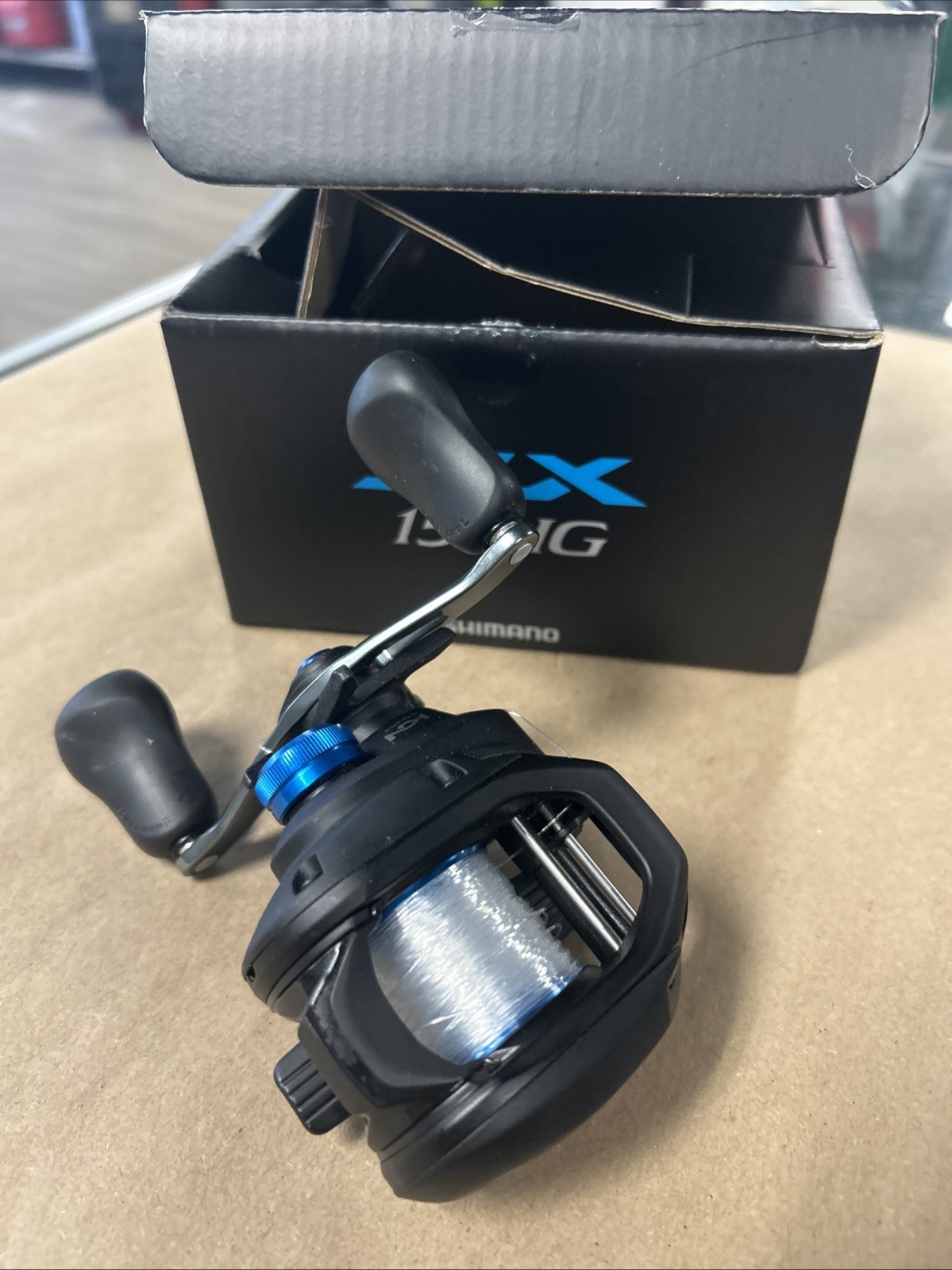 Shimano non-DC 150HG Low Profile Bait cast Reel RH 7.2:1 6+1BB Star Drag