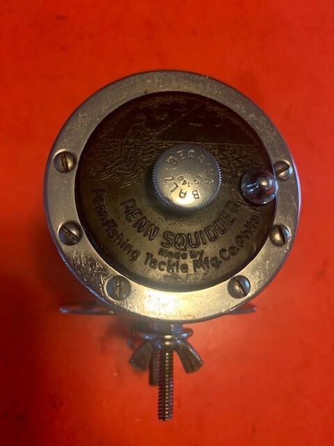 VINTAGE PENN SQUIDDER NO. 140 FISHING REEL NEWELL SPOOL AND STEEL GEARS & GUTS