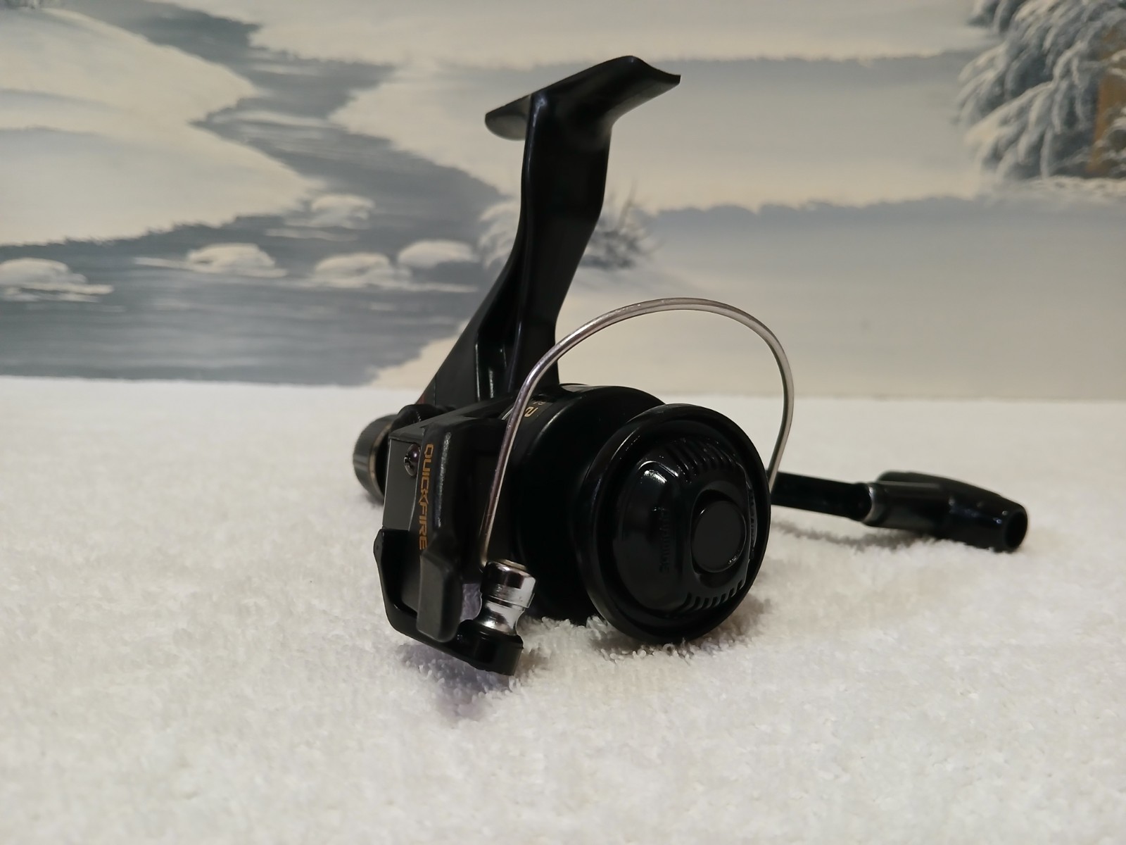 Shimano-Quickfire II FX200-Graphite Construction-Fishing Reel-Great Condition !