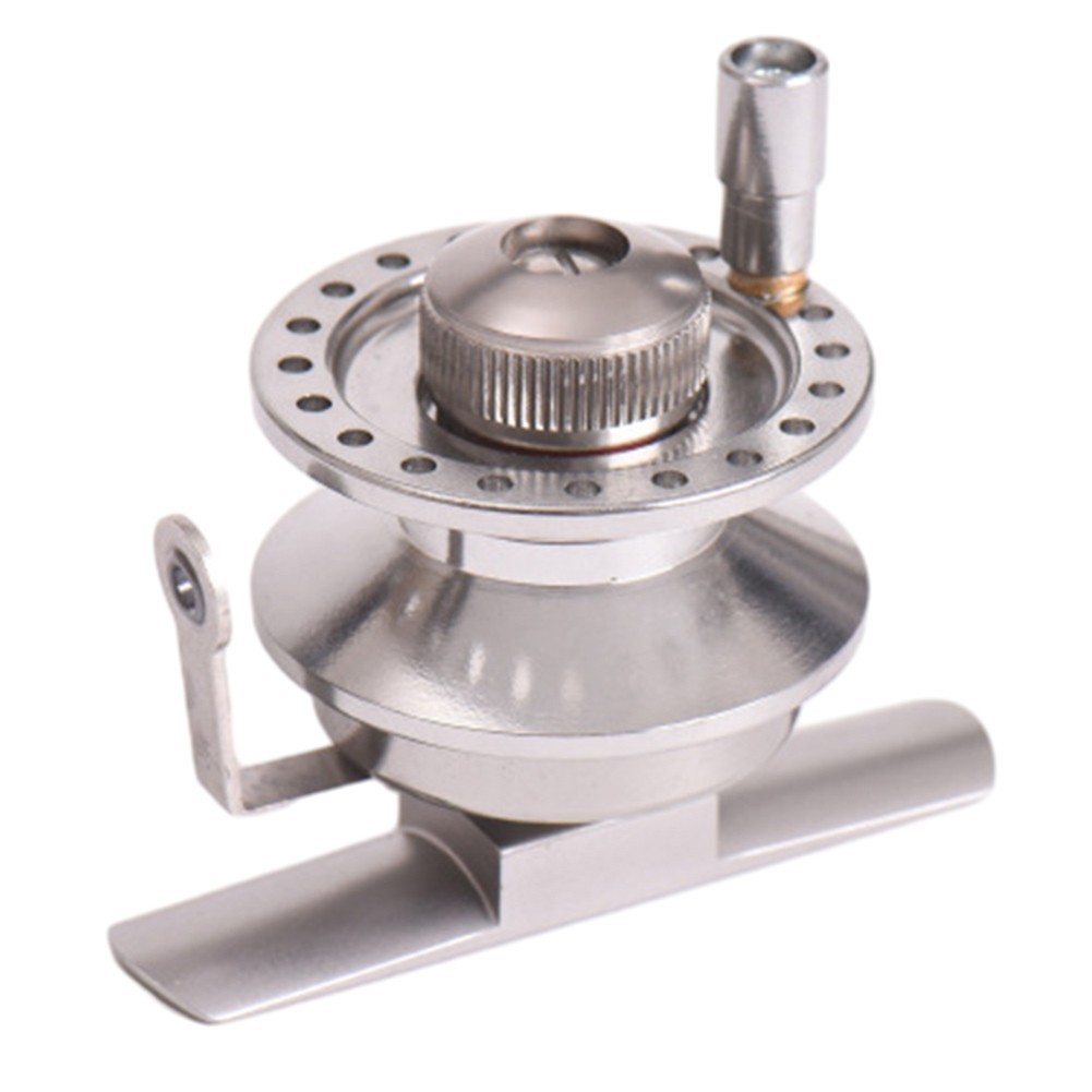 Advanced All Metal Ice Fishing Reel Right Hand Fishing Reel Guide Ring