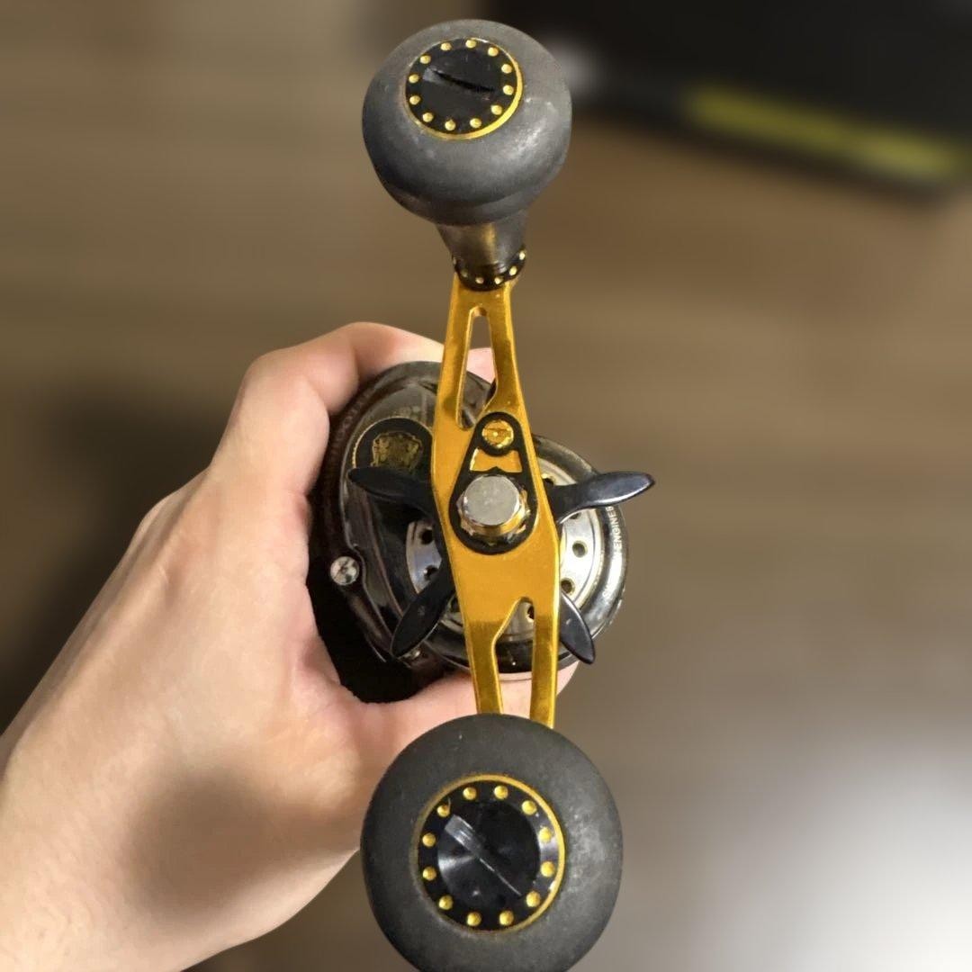 Abu Garcia Revo Big Shooter Compact 8.01 Left Handle Baitcasting Reel