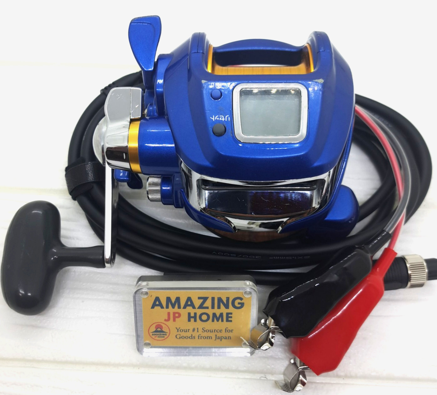 Daiwa Hyper Tanacom 500S Electric Fishing Reel Tested w/ New Power Cable Japan