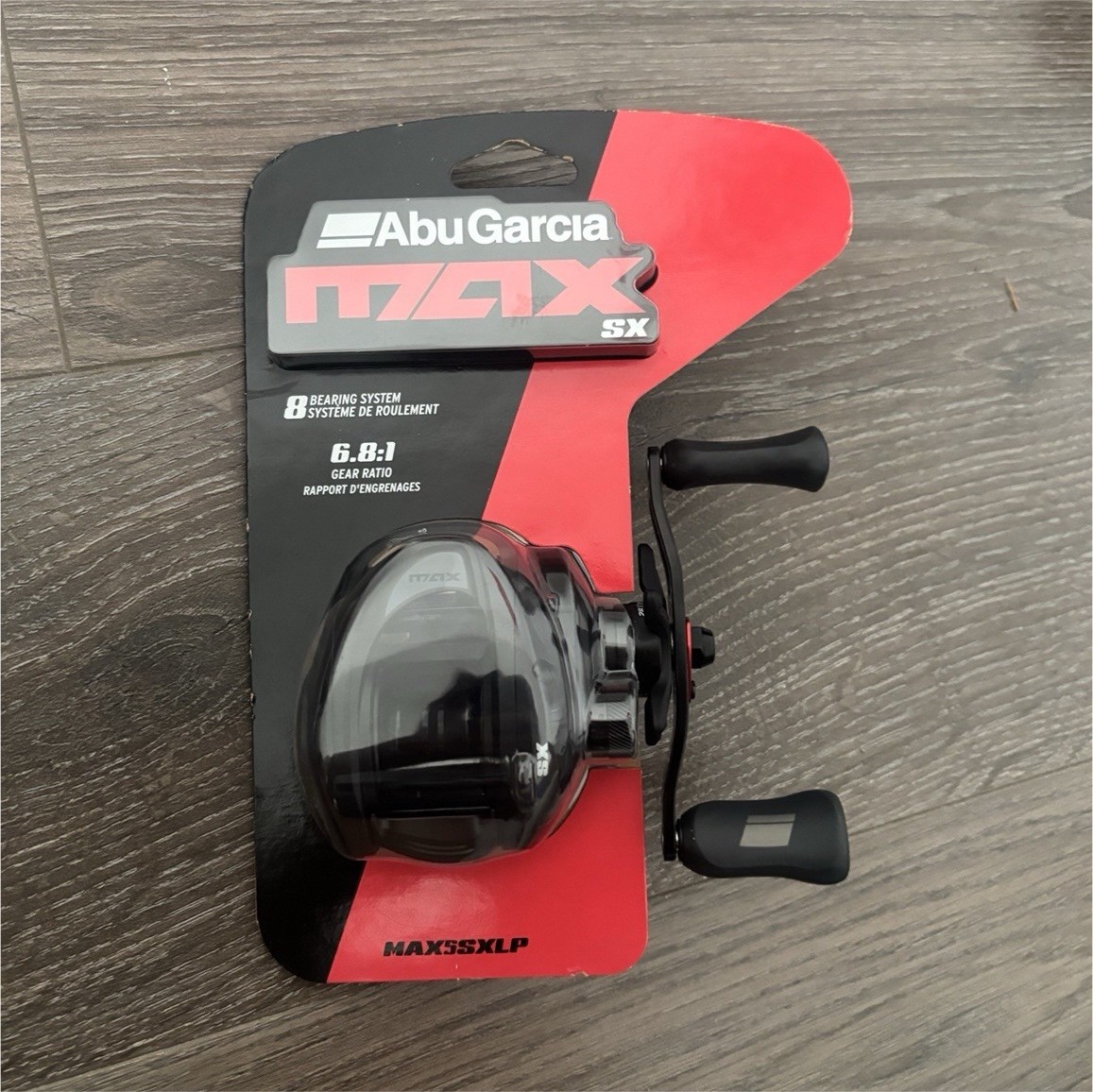 Abu Garcia Max SX Right-Hand Baitcast Reel 6.8:1 7+1 MAXSSXLP-C